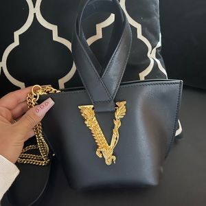 Versace mini bucket bag